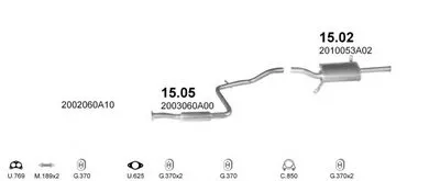 Система выпуска ОГ POLMO купить