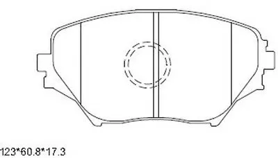 Комплект тормозных колодок, дисковый тормоз ASIMCO купить