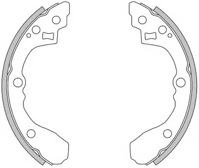 Комплект тормозных колодок REMSA купить