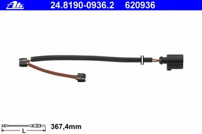 Сигнализатор, износ тормозных колодок ATE купить