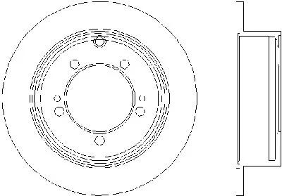 Тормозной диск TEXTAR купить