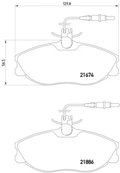 Комплект тормозных колодок, дисковый тормоз HELLA PAGID купить