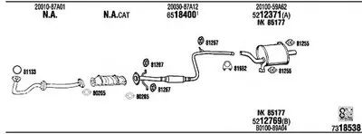 Система выпуска ОГ WALKER купить