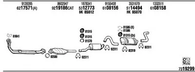 Система выпуска ОГ WALKER купить