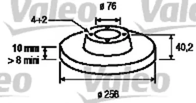 Тормозной диск VALEO купить