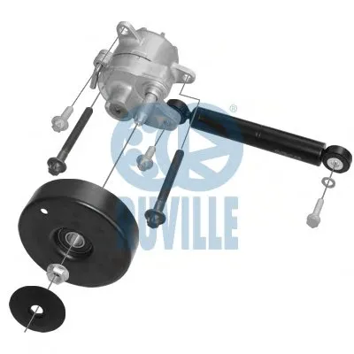 ремонтный комплект, рычаг натяжки поликлинового ремня RUVILLE купить