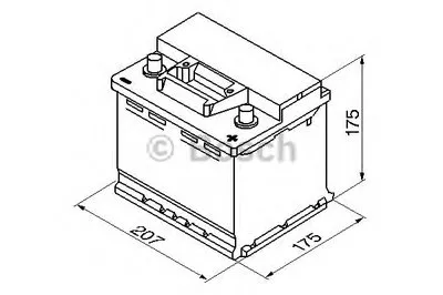 Стартерная аккумуляторная батарея; Стартерная аккумуляторная батарея S3 BOSCH купить