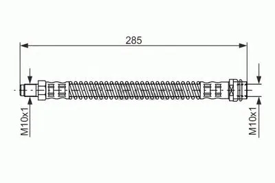 Тормозной шланг BOSCH купить
