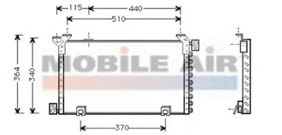 Конденсатор, кондиционер VAN WEZEL купить