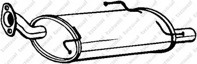 Глушитель выхлопных газов конечный BOSAL купить