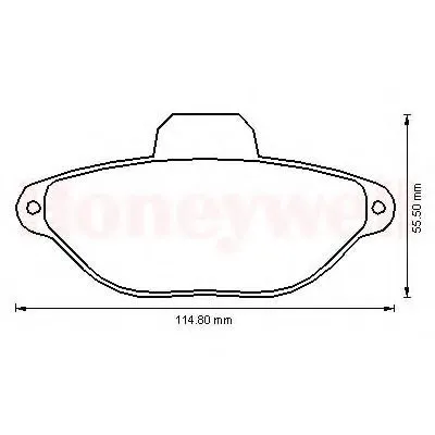 Комплект тормозных колодок, дисковый тормоз JURID купить