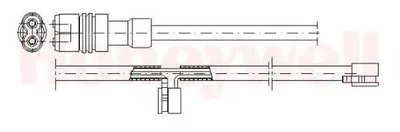 Сигнализатор, износ тормозных колодок JURID купить