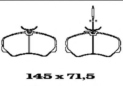 Комплект тормозных колодок, дисковый тормоз FTE купить