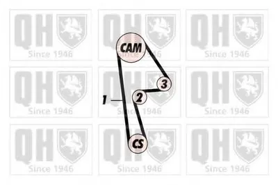 Ремень ГРМ QUINTON HAZELL купить