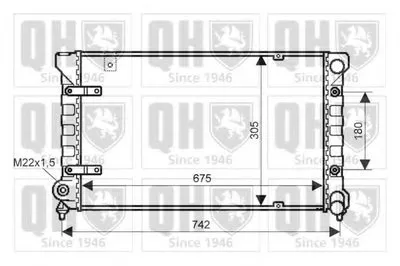Радиатор, охлаждение двигателя QUINTON HAZELL купить