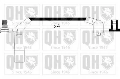 Комплект проводов зажигания CI QUINTON HAZELL купить