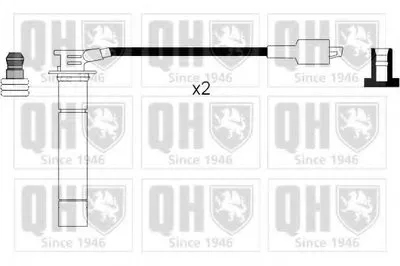 Комплект проводов зажигания CI QUINTON HAZELL купить