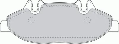 Комплект тормозных колодок, дисковый тормоз PREMIER FERODO купить