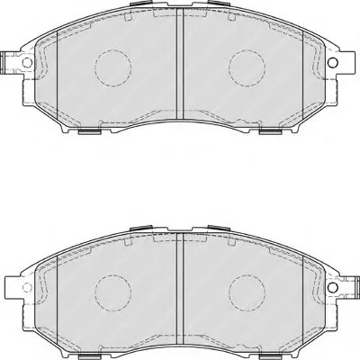 Комплект тормозных колодок, дисковый тормоз PREMIER FERODO купить