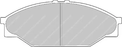 Комплект тормозных колодок, дисковый тормоз PREMIER FERODO купить
