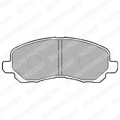 Комплект тормозных колодок, дисковый тормоз DELPHI купить