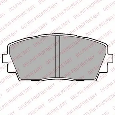 Комплект тормозных колодок, дисковый тормоз