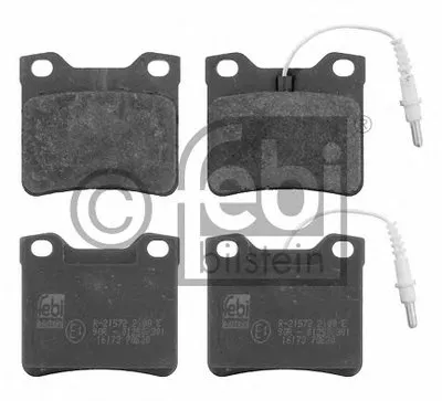Комплект тормозных колодок, дисковый тормоз FEBI BILSTEIN купить