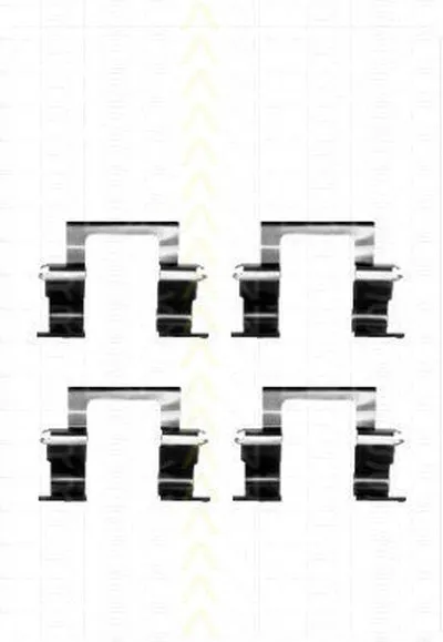 Комплектующие, колодки дискового тормоза TRISCAN купить