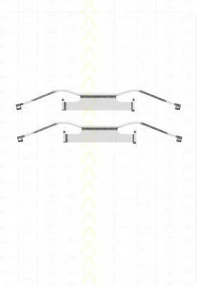 Комплектующие, колодки дискового тормоза TRISCAN купить