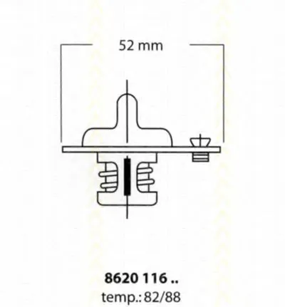 Термостат, охлаждающая жидкость TRISCAN купить