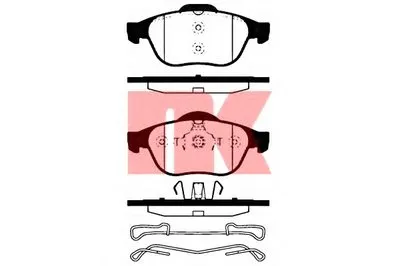 Комплект тормозных колодок, дисковый тормоз NK купить