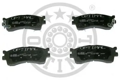 Комплект тормозных колодок, дисковый тормоз OPTIMAL купить