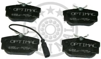 Комплект тормозных колодок, дисковый тормоз OPTIMAL купить