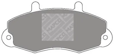 Комплект тормозных колодок, дисковый тормоз MAPCO купить