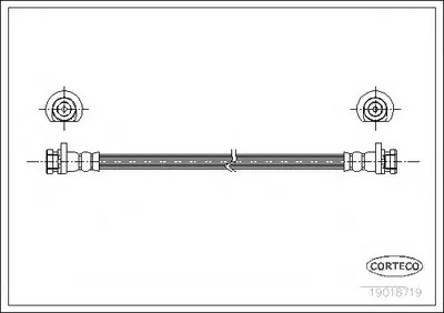 Тормозной шланг CORTECO купить