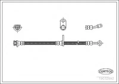 Тормозной шланг CORTECO купить