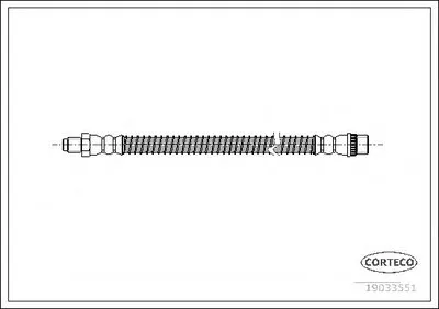 Тормозной шланг CORTECO купить