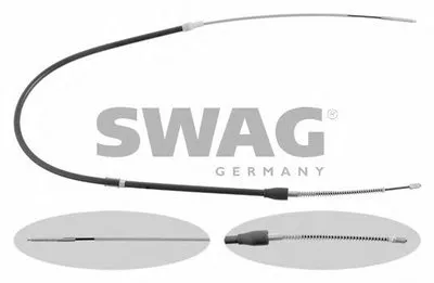 Трос, стояночная тормозная система SWAG купить