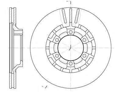 Тормозной диск REMSA купить