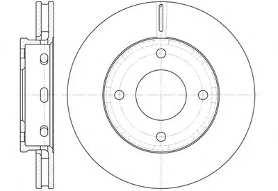 Тормозной диск REMSA купить