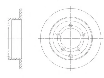 Тормозной диск REMSA купить