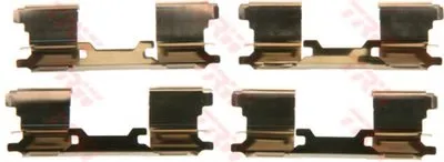 Комплектующие, колодки дискового тормоза TRW купить