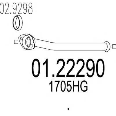 Труба выхлопного газа MTS купить
