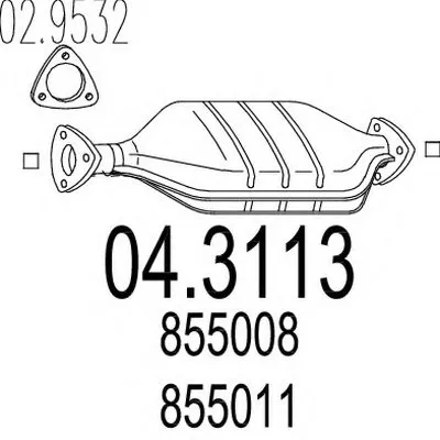 Катализатор для переоборудования MTS купить