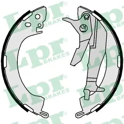 Комплект тормозных колодок LPR купить