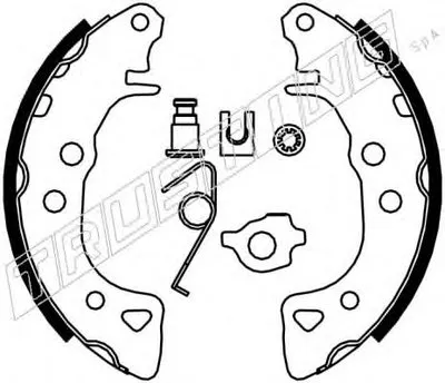 Комплект тормозных колодок TRUSTING купить