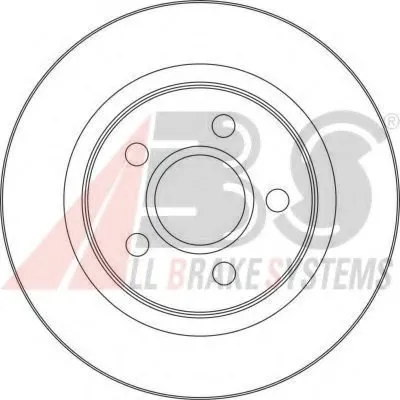 Тормозной диск A.B.S. купить