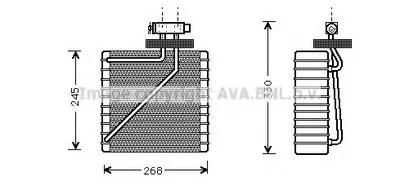 Испаритель, кондиционер AVA QUALITY COOLING купить