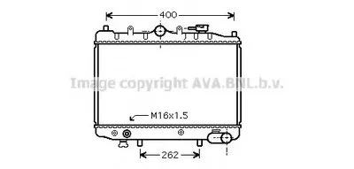 Радиатор, охлаждение двигателя AVA QUALITY COOLING купить