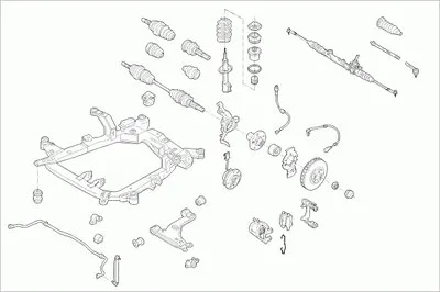 Рулевое управление; Подвеска колеса ZF Parts купить
